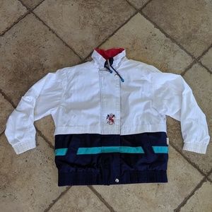 Retro 80's style Izzi Spirit Blue Nautical Yacht Jacket